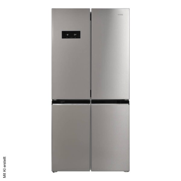 Vestel French-Door Kühl-/Gefrierkombination FD56021 EX Inox B/H/T: ca. 84x179x69 cm – Bild 3
