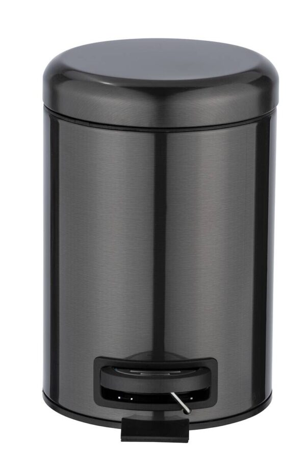 Kosmetikeimer schwarz Edelstahl ca. 3 l – Bild 2