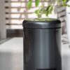 Kosmetikeimer schwarz Edelstahl ca. 3 l – Bild 3