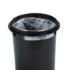 Kosmetikeimer schwarz Edelstahl ca. 3 l – Bild 4