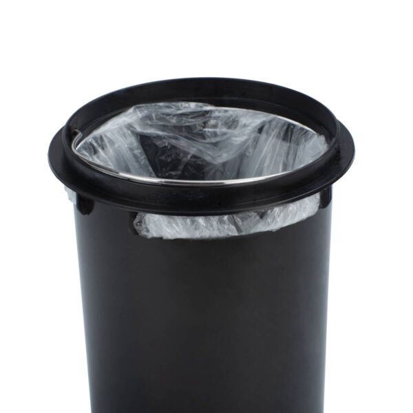 Kosmetikeimer schwarz Edelstahl ca. 3 l – Bild 4