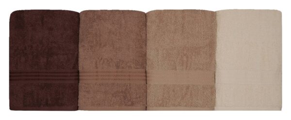 Mijolnir Frottier-Set beige Baumwolle B/L: ca. 70x140 cm – Bild 3