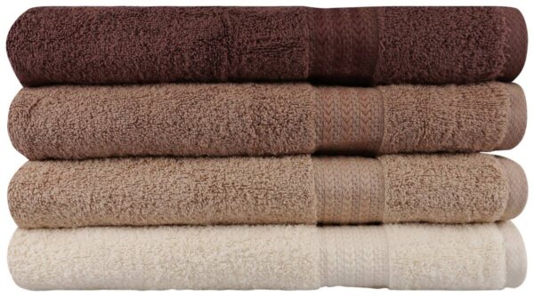 Mijolnir Frottier-Set beige Baumwolle B/L: ca. 70x140 cm – Bild 4