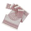 Mijolnir Frottier-Set bordeauxrot Baumwolle B/L: ca. 38x65 cm – Bild 2