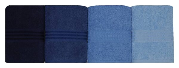 Mijolnir Frottier-Set dunkelblau Baumwolle B/L: ca. 50x90 cm – Bild 3