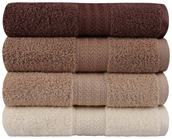 Mijolnir Frottier-Set beige Baumwolle B/L: ca. 50x90 cm – Bild 4