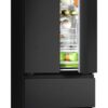 Hisense French-Door Kühl-/Gefrierkombination RF632N4AFC1 schwarz B/H/T: ca. 70x201x69 cm Hisense French-Door Kühl-/Gefrierkombination RF632N4AFC1 schwarz B/H/T: ca. 70x201x69 cm – Bild 3