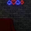 Opviq LED-Wandleuchte mehrfarbig PVC B/H/T/L: ca. 57x17x2x57 cm Opviq LED-Wandleuchte mehrfarbig PVC B/H/T/L: ca. 57x17x2x57 cm – Bild 2