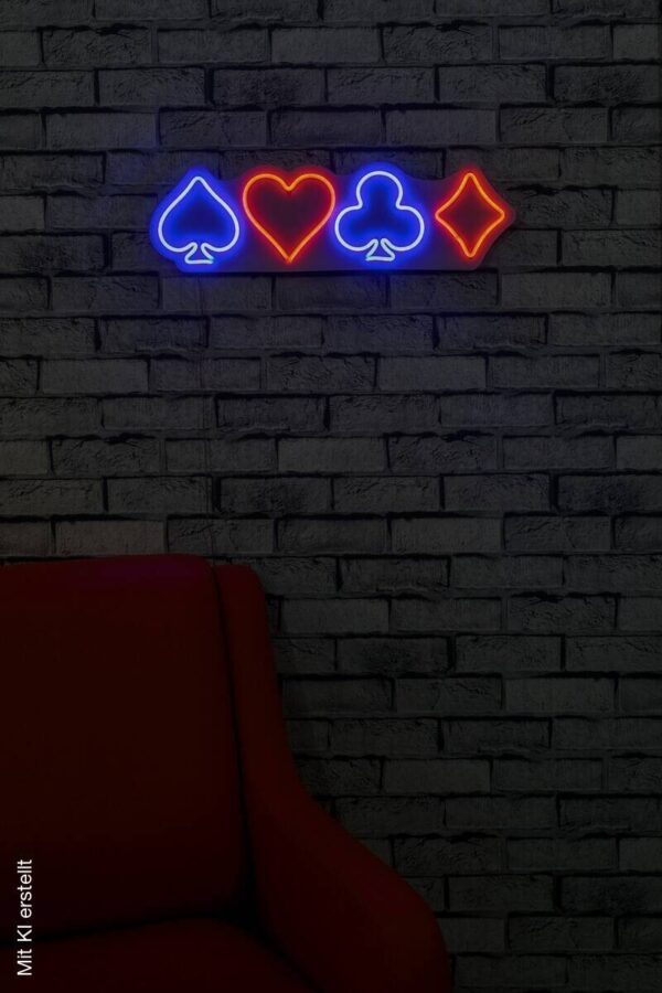 Opviq LED-Wandleuchte mehrfarbig PVC B/H/T/L: ca. 57x17x2x57 cm Opviq LED-Wandleuchte mehrfarbig PVC B/H/T/L: ca. 57x17x2x57 cm – Bild 2