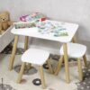 Kesper Kindertisch natur Holz B/H/L: ca. 38x43,5x58 cm – Bild 3