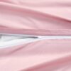 Baumwoll Bettwäsche Renforce rosé Baumwolle B/L: ca. 135x200 cm – Bild 3