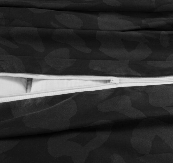 Baumwoll Bettwäsche Satin grau Baumwolle B/L: ca. 135x200 cm Baumwoll Bettwäsche Satin grau Baumwolle B/L: ca. 135x200 cm – Bild 2