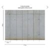 Livingwalls Fototapete Betonoptik grau beige B/L: ca. 280x371 cm – Bild 3