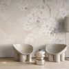 Livingwalls Fototapete Floral grau beige creme B/L: ca. 280x371 cm – Bild 3