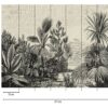 Livingwalls Fototapete Dschungel schwarz grau beige B/L: ca. 280x371 cm – Bild 2