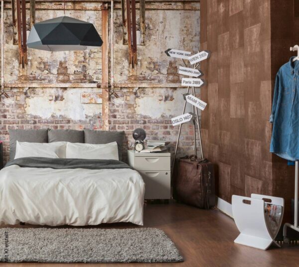 Livingwalls Fototapete Steinoptik beige braun creme B/L: ca. 280x159 cm – Bild 2