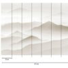 Livingwalls Fototapete Landschaft weiß beige B/L: ca. 280x371 cm – Bild 2