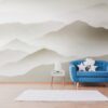 Livingwalls Fototapete Landschaft weiß beige B/L: ca. 280x371 cm – Bild 3
