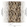 Livingwalls Fototapete Streifen schwarz braun beige B/L: ca. 280x159 cm – Bild 2