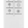 GLOBO LED-Deckenleuchte silber Aluminium Metall B/H/T: ca. 86,4x13x116,6 cm 1 Brennstellen GLOBO LED-Deckenleuchte silber Aluminium Metall B/H/T: ca. 86,4x13x116,6 cm 1 Brennstellen – Bild 4