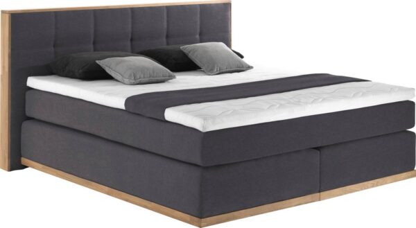 Home affaire Boxspringbett Vinton, aus massiver Eiche, verschiedene Härtegrade (auch H4) Home affaire Boxspringbett Vinton, aus massiver Eiche, verschiedene Härtegrade (auch H4)