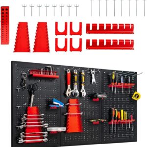 COSTWAY Werkzeugwand inkl. 28 – teiligem Werkzeugregal – Set