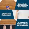 COSTWAY 15er Set Stufenmatten für Treppen