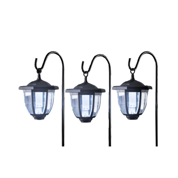 EZSolar LED Solar Laterne – 3er – Set