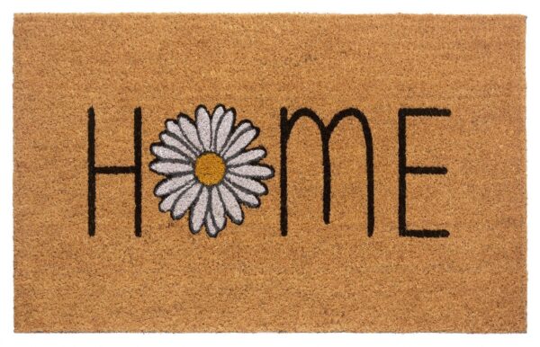 HANSE Home Fußmatte Home, Türmatte, rechteckig, Höhe: 15 mm, Kokos, Schmutzfangmatte, Outdoor, Rutschfest, Innen, Kokosmatte, Flur