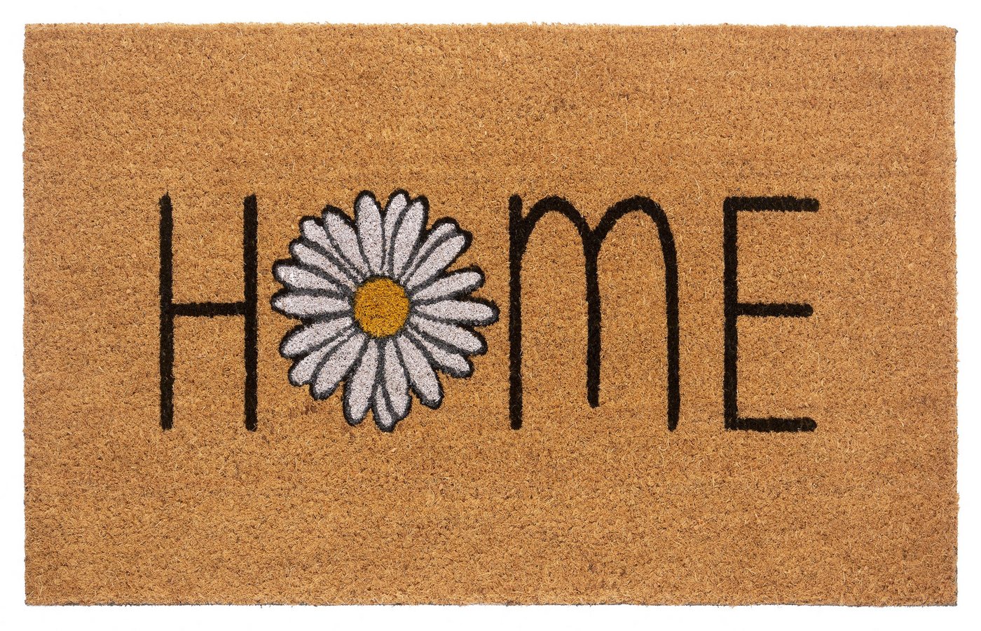 HANSE Home Fußmatte Home, Türmatte, rechteckig, Höhe: 15 mm, Kokos, Schmutzfangmatte, Outdoor, Rutschfest, Innen, Kokosmatte, Flur