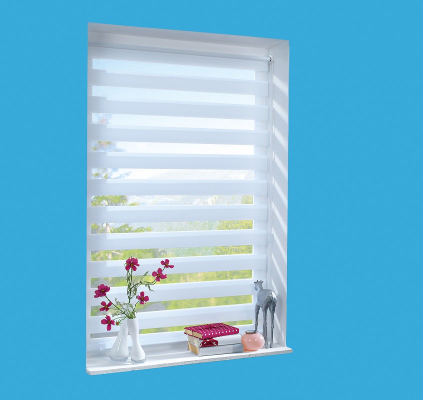 BELLA CASA Vario – Duo – Rollo ca. 40 x 150 cm – Weiß