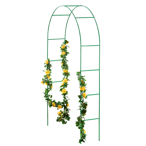 25725490-1 POWERTEC GARDEN Dekorative Rankhilfe – Rosenbogen