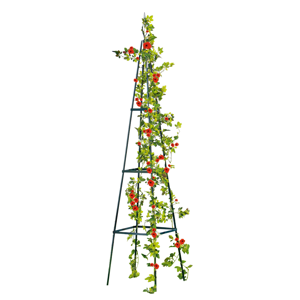 POWERTEC GARDEN Dekorative Rankhilfe – Pyramide