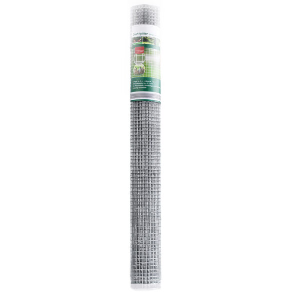 25738353-1 POWERTEC GARDEN Drahtgitter verzinkt, ca. 5 x 0, 5 m