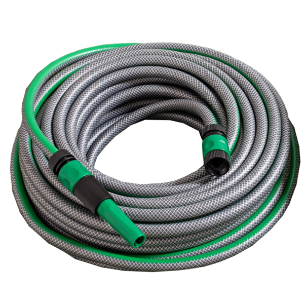25899139-1 POWERTEC GARDEN 1/2" SlideTec Gartenschlauch 25m in Amazonas – Grün