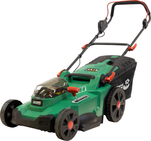 POWERTEC GARDEN Li – Ion Akku Rasenmäher PT 43 Li / PG – BPM430
