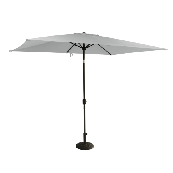 26105062-1 Solax Sunshine XXL – Sonnenschirm, ca. 2 x 3 m – Grau