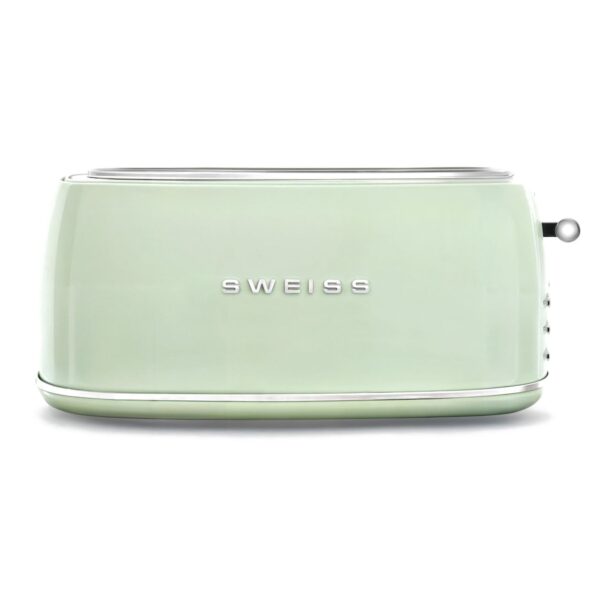 3701335309543-1 SWEISS Vintage Toaster GRV7 Pastellgrün