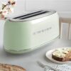 3701335309543-8 SWEISS Vintage Toaster GRV7 Pastellgrün