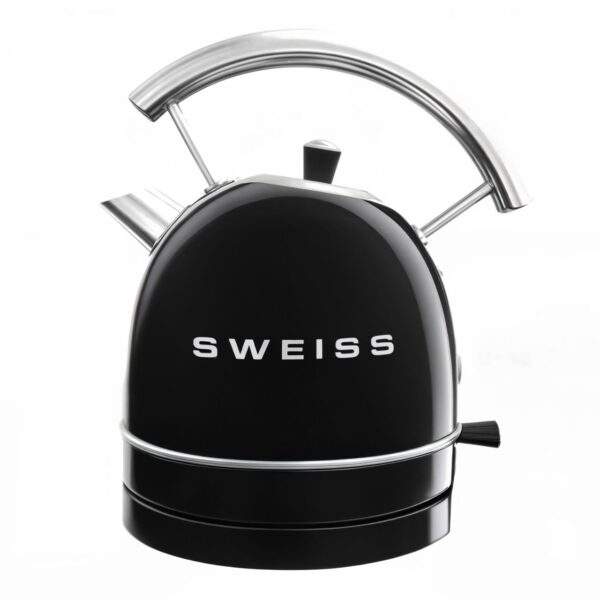 SWEISS Vintage Wasserkocher KTL9 Schwarz
