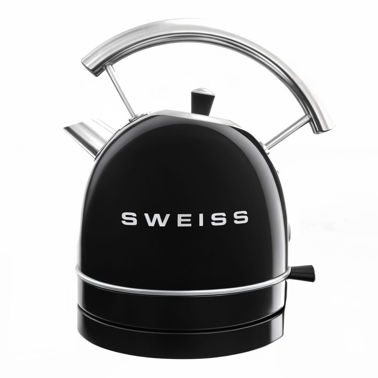 SWEISS Vintage Wasserkocher KTL9 Schwarz