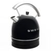 SWEISS Vintage Wasserkocher KTL9 Schwarz