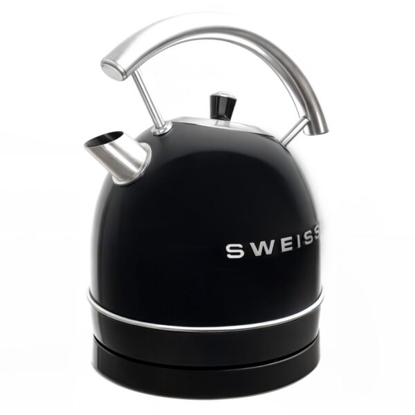 SWEISS Vintage Wasserkocher KTL9 Schwarz