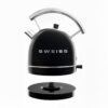 SWEISS Vintage Wasserkocher KTL9 Schwarz