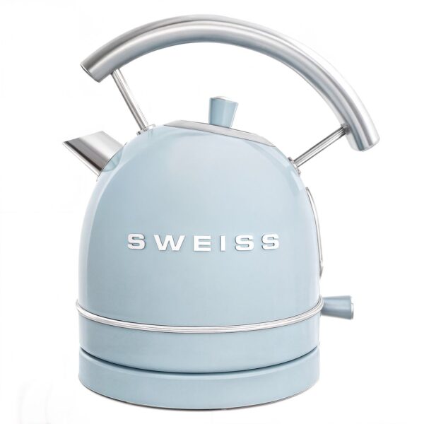 3701335309963-6 SWEISS Vintage Wasserkocher KTL6 Pastellblau