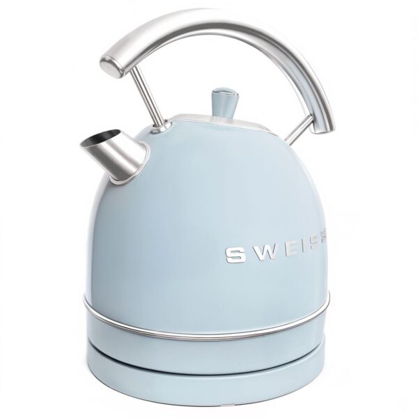 3701335309963-7 SWEISS Vintage Wasserkocher KTL6 Pastellblau