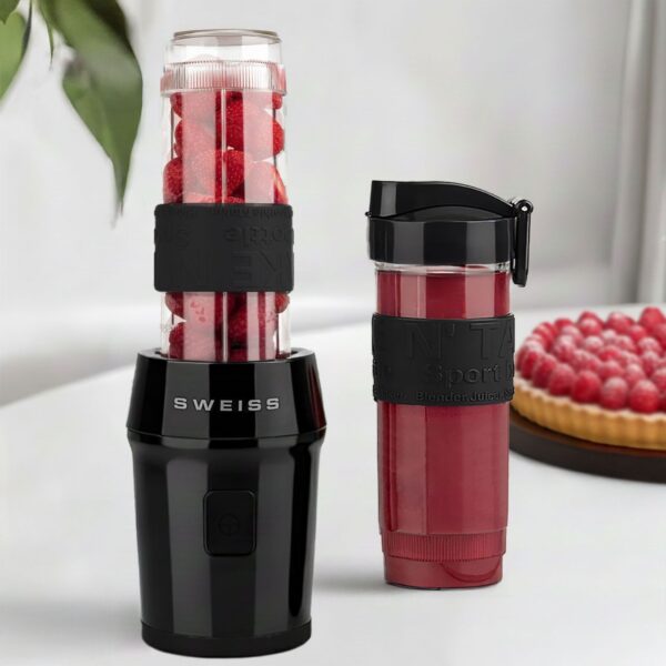 SWEISS Mini Smoothie Maker 570mL MOOV9 Schwarz