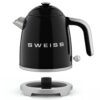 SWEISS Vintage Wasserkocher KTS9 Schwarz