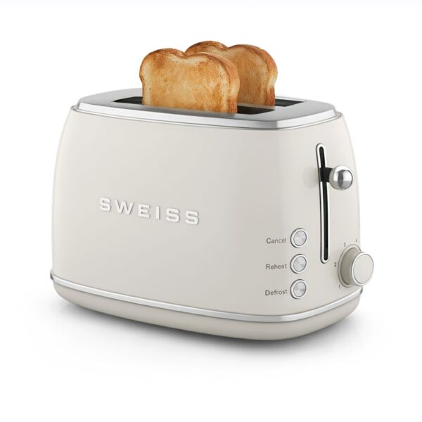 SWEISS Vintage Toaster GRS8 Beige