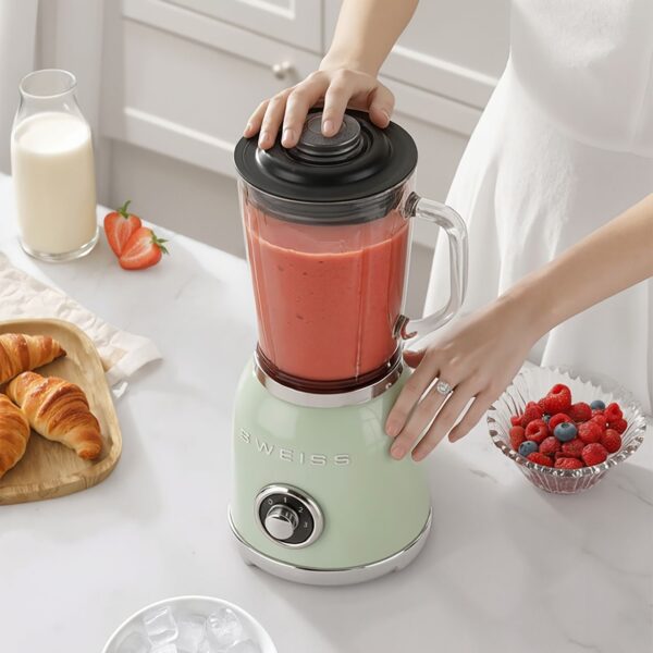 3701335311034-6 SWEISS Vintage Blender MXV7 Pastellgrün